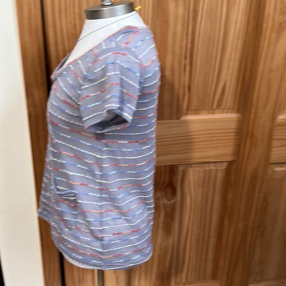 THREADS. 4 THOUGHT XS GRAY W / MULTI COLORED TOP NEVER WORN - Picture 5 of 8